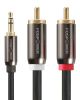 3.5mm (M) to 2RCA (M) Stereo Audio Cable