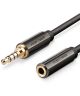 3.5mm Male to 3.5mm Female Auxiliary 4-Conductor TRRS Stereo Audio Extension Cable [24K Gold Plated Connectors] for Nintendo Switch, Apple, Samsung, Motorola, HTC, Nokia, LG, Sony