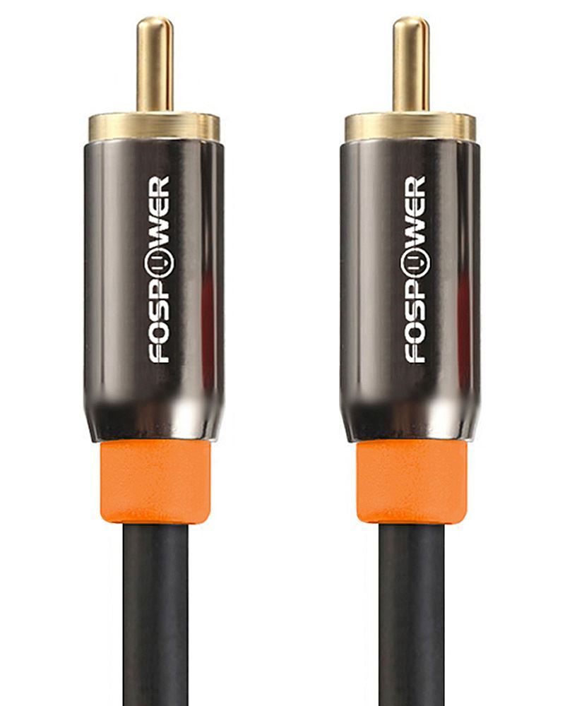 Espantar Lo anterior destilación RCA Male to RCA Male Digital Audio Coaxial Cable - FosPower